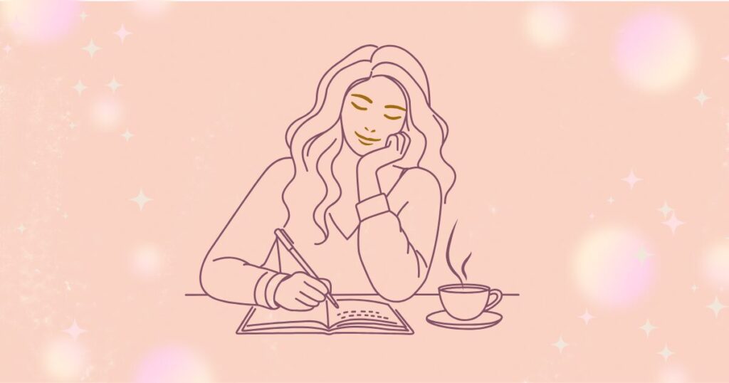 彼からの返信を待つ間、自分時間を楽しむ女性